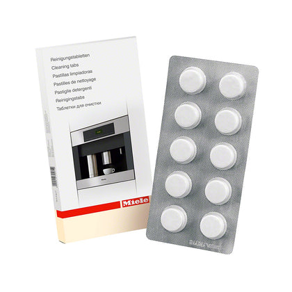 Miele GP CL CX 0102 T Cleaning Tablets, 10 Tabs #11201250 available at Ace Vacuums