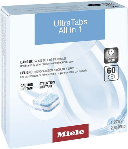 Miele UltraTabs 60 Detergent Tablets #11295860 available at Ace Vacuums