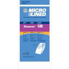 PAPER BAGS-HOOVER, SR, 3PK, MICROLINED, CANISTER ENVIROCARE, REPL