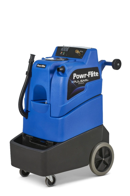 Powr-Flite Pulsar Gamma+ 15 Gallon 220 PSI Carpet Extractor with Single Element Heater – Part #PE200-G15-U available at Ace Vacuums