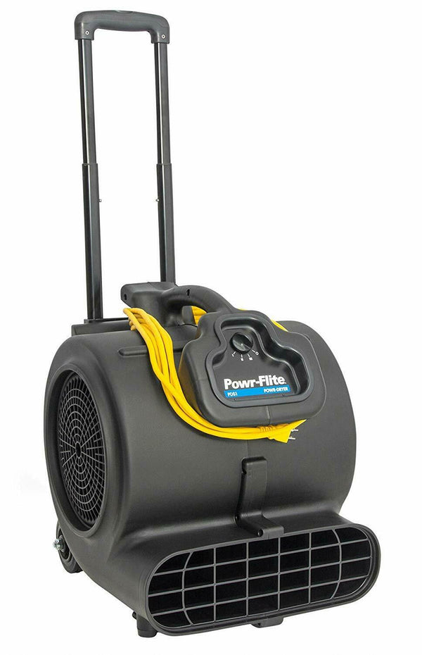 Powr-Flite Powr-Dryer Air Mover with Handle and Wheels – Part #PDS1DX