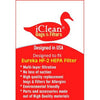 Eureka Upright vacuum Cleaner HF-2 HEPA Filter - 6 Pack By iClean Vacuums