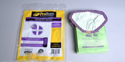 ProTeam Paper Bags Super Coach 6 Backpack 10PK #107314 available at Ace Vacuums