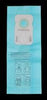 Riccar Upright Vacuum Bags – 8000 Series | Genuine OEM – single blue vacuum bag laid flat, front view