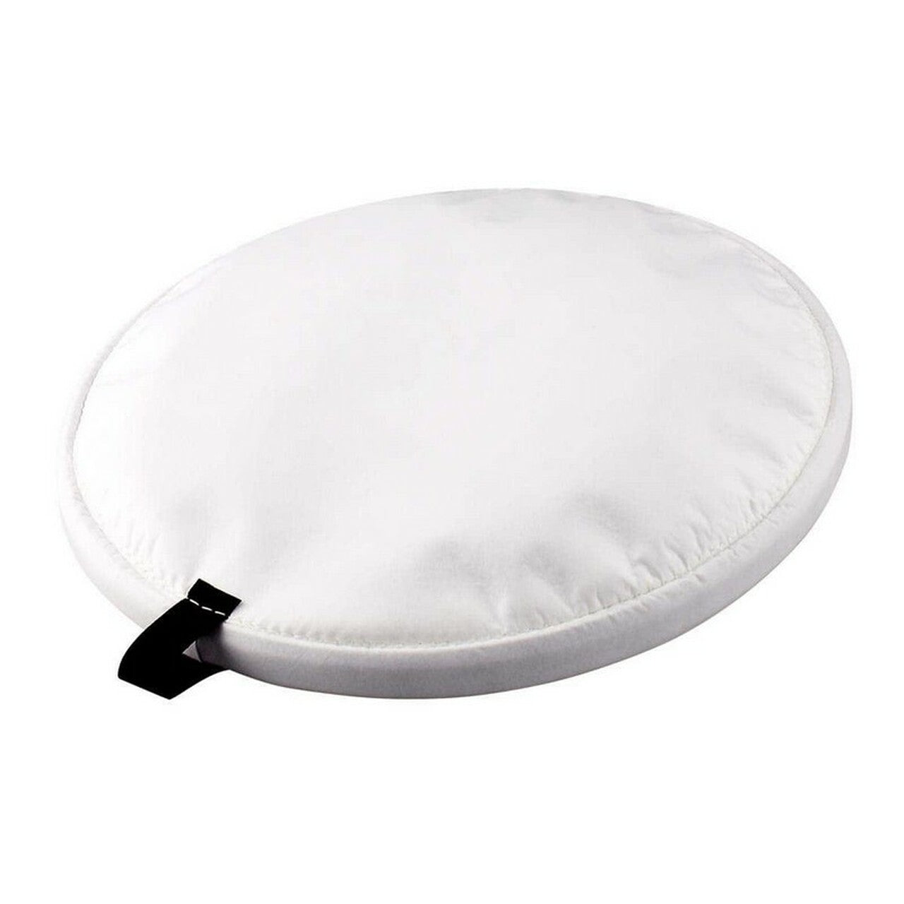 White circular central vacuum filter with black pull tab, reference RCF-B2. Available at Ace Vacuums.