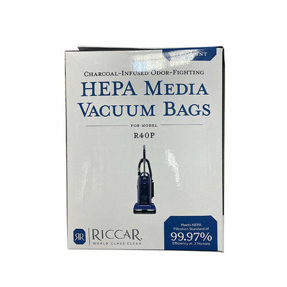 Riccar Charcoal HEPA Bags – 6 Pack | OEM Vacuum Bags #RPHC-6 available at Ace Vacuums