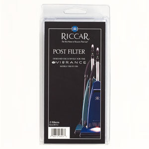 Riccar Vibrance post filter retail pack, reference RVF-2. Available at Ace Vacuums.