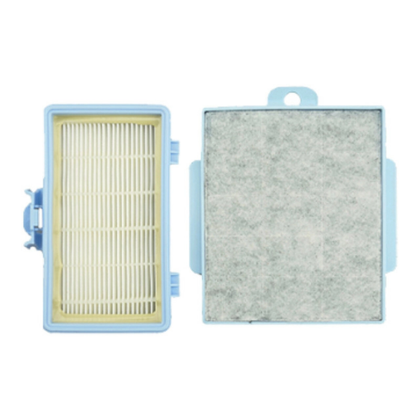 Pleated filter cartridge and secondary filter pad, reference RF19G. Available at Ace Vacuums.