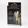 Riccar HEPA Type H Bags – Genuine Riccar Canister Vacuum Bags #RHH-6 – HEPA bag retail box, angled front view