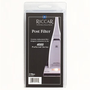 Riccar 4000 Series post filter retail pack, reference RF4-2. Available at Ace Vacuums.