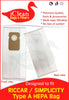 Riccar Simplicity Type A HEPA Bags 6-Pack | iClean