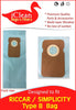 Riccar - Simplicity Type B Bag by iClean Vacuums # ICVRSB available at Ace Vacuums