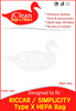 Riccar - Simplicity Type X HEPA Vacuum Bags by iClean available at Ace Vacuums