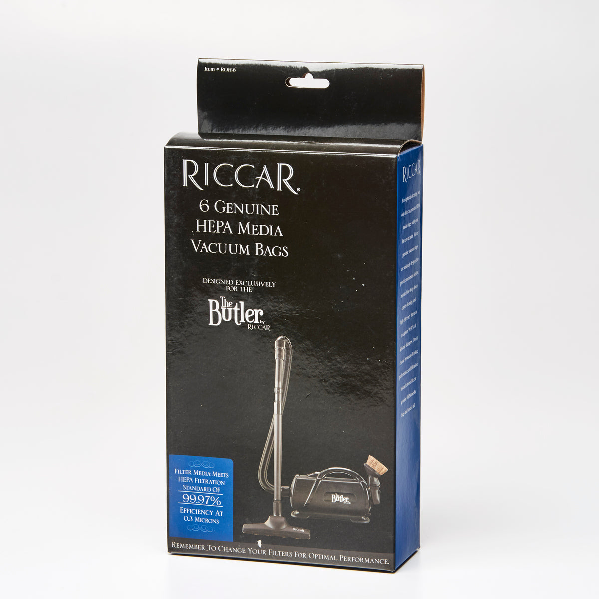 RICCAR Vacuum Cleaner Canister Butler Bags - ROH-6
