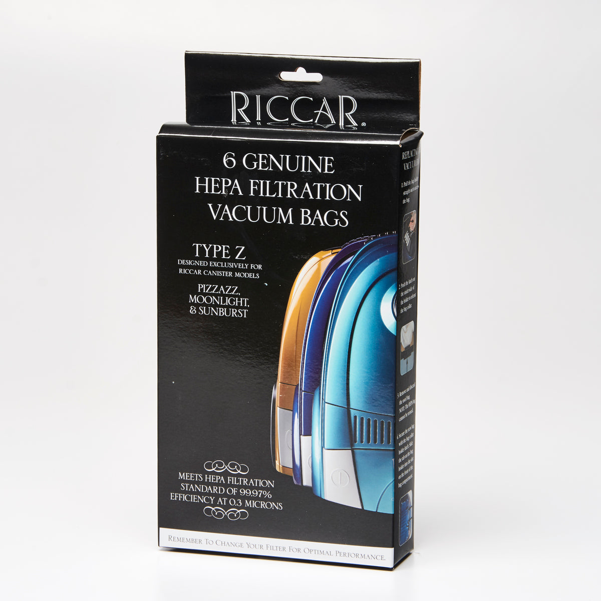 RICCAR Vacuum Cleaner HEPA Bags RZH-6