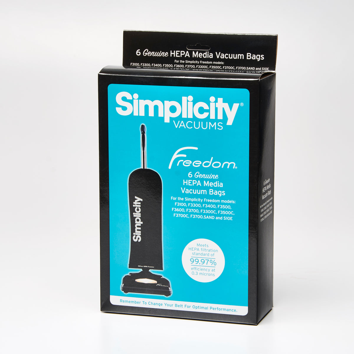 Simplicity | Riccar Vacuum Type F HEPA Bags SFH-6