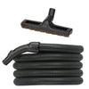 Coiled hose, curved wand and floor brush in a Riccar attachment kit, reference TTA-15. Available at Ace Vacuums.