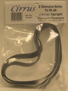 Cirrus Upright Vacuum Cleaner Belts Part # CR-UB1
